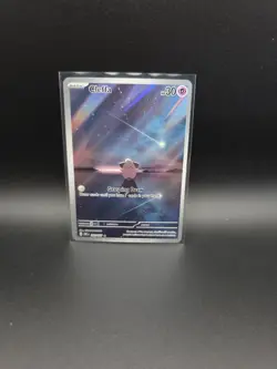 Pokemon TCG S&V Obsidian Flames Cleffa Illustration Rare OBF 202/197 NM/M Holo - Image 1