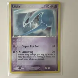 Pokemon TCG Lugia POP Series 5 2/17 Holo Rare 80HP Basic 2007 Mitsuhiro Arita - Image 1