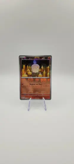 Pokemon TCG: Litwick 016/086 Masterball Holo - White Flare - NM - Image 2