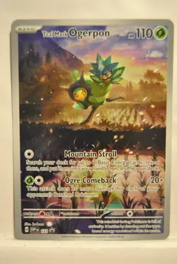Pokemon: Scarlet & Violet Promo: Teal Mask Ogerpon #123 - Image 1