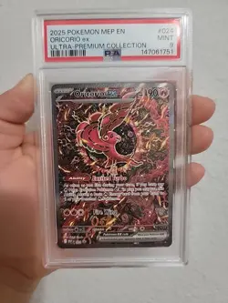 Pokemon 2025 Oricorio ex 024 Full Art Ultra-Premium Collection PSA 9 - Image 1