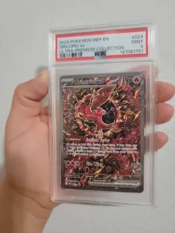 Pokemon 2025 Oricorio ex 024 Full Art Ultra-Premium Collection PSA 9 - Image 4