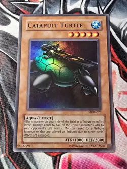 Yugioh Catapult Turtle MRD-075 Super Rare, Unlimited Edition - LP - Image 1