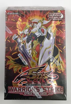 YU-GI-OH! 5Ds WARRIORS’ STRIKE STRUCTURE DECK - 1st Ed/ENGLISH Ed - NEW Sealed - Image 1