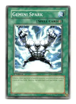Gemini Spark - SOVR-EN055 1st Edition - YuGiOh-LP - Image 1