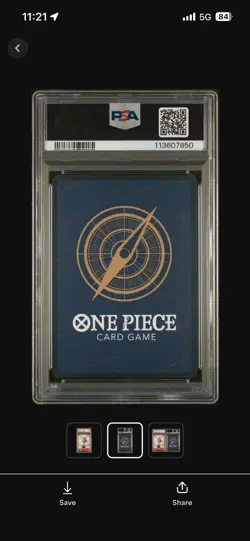 One Piece CCG Nami PRB01 Manga Alternate Art OP01-016 PSA 10 Gem Mint - Image 2