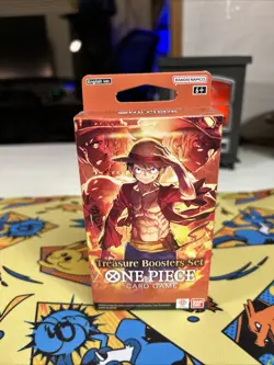 One Piece Treasure Booster Set English Factory Sealed - 4 Booster Packs + Promo - Image 1