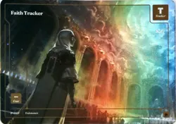 Wonders of the First 2025 - FORMLESS FOIL PROMO TOKEN - FAITH TRACKER P-48 - Image 1