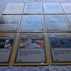 14 1st Edition Pokemon Cards - Various Sets Jungle/Fossil/Team Rocket/Gym Heros - Image 2