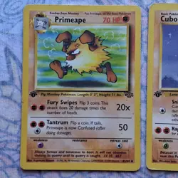 14 1st Edition Pokemon Cards - Various Sets Jungle/Fossil/Team Rocket/Gym Heros - Image 3