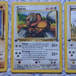 14 1st Edition Pokemon Cards - Various Sets Jungle/Fossil/Team Rocket/Gym Heros - Image 5