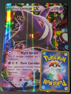 Pokemon TCG Gengar EX 34/119 Jumbo Promo Card 2014 Oversized - Image 2