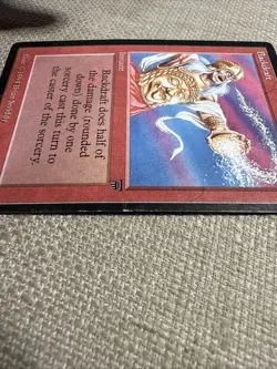 Backdraft. Instant. Legends. 1994 MTG Card. - Image 4