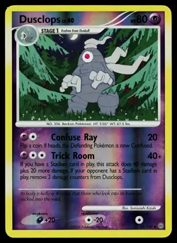 Pokemon Card - Dusclops Stormfront 35/100 Uncommon Reverse Holo - Image 1