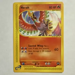 Pokemon Ho-oh 52/53 Wotc Promo 2002 Basic 80 HP Regular English Card - Image 1
