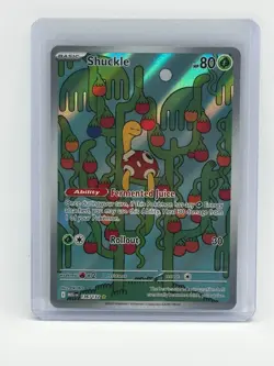 Pokemon TCG Shuckle Illustration Rare Mega Evolution Card 136/132 NM - Image 1