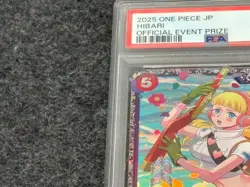 PSA 10 MINT HIBARI ONE PIECE CARD GAME Flag Ship EVENT Prize Promo japanese - Image 2