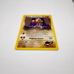 Pokemon TCG Rockets Hitmonchan Holo Rare Card 11/132 Gym Heroes - Image 4