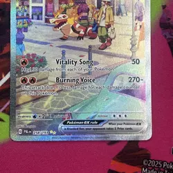 Skeledirge EX Holo Paldea Evolved Illustration Rare Card 258/193 - Image 3