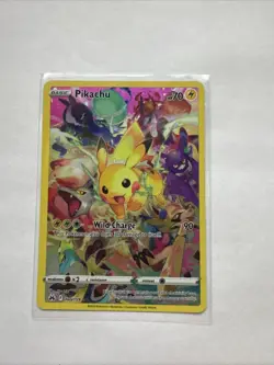 Pokemon Pikachu 160/159 Crown Zenith Full Art Secret Rare Holo Card NM (2) - Image 1