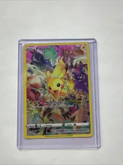 Pokemon Pikachu 160/159 Crown Zenith Full Art Secret Rare Holo Card NM (2) - Image 3