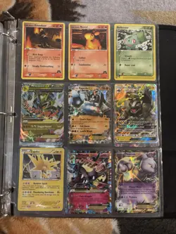 Pokemon Folder Lot of 27 Pages Many Cards With Doubles Contact Anytime - Image 2