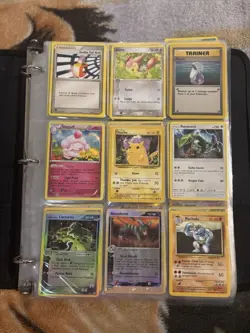 Pokemon Folder Lot of 27 Pages Many Cards With Doubles Contact Anytime - Image 3