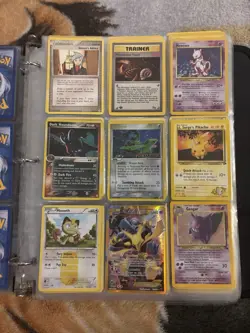 Pokemon Folder Lot of 27 Pages Many Cards With Doubles Contact Anytime - Image 5