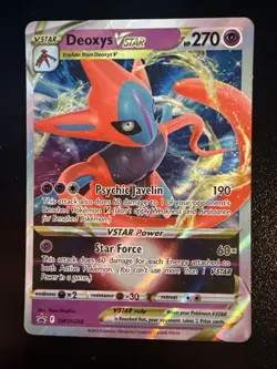 Deoxys VSTAR SWSH268 SWSH: Sword & Shield Promo Cards Holo NM - Image 1