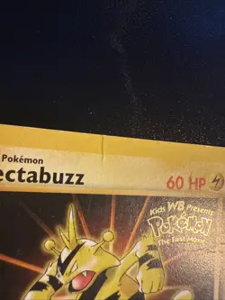 WB Stamped Electabuzz Black Star Promo #2 WOTC Pokemon Card TCG Original HP/DMG - Image 2