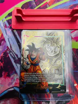 Goku Energy Marker Promo Prize Gold E01-05 Dragon Ball Fusion World Card ENG - Image 3