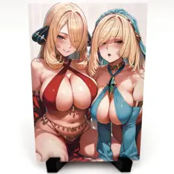 PokeGirl Cynthia Lusamine Sexy Hot Anime Waifu Girl Lewd Goddess Story Art Card - Image 1