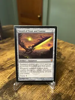 MTG Sword of Feast and Famine - Modern Event Deck Singles 10/26 Regular Mythic - Image 1