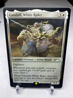 Gandalf, White Rider Unique and Miscellaneous Promos Foil #2 Mint / NM - Image 1