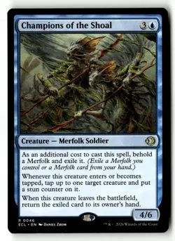 1x MTG Champions of the Shoal NM Normal R Lorwyn Eclipsed 46 - Image 1