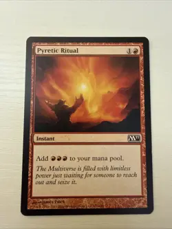 Pyretic Ritual Core Set 2011 M11 - MTG Magic the Gathering - NM - Image 1