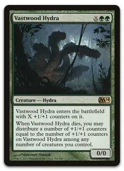 Vastwood Hydra #198 (LP) Magic 2014 M14 Magic MTG - Image 1