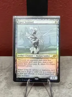 Esper Sentinel Modern Horizons 2 MH2 LP MTG SHOWCASE FOIL - Image 1