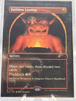 Faithless Looting 1779 Regular Secret Lair Drop Magic The Gathering - Image 2