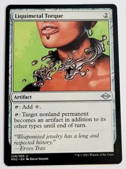 MTG - Liquimetal Torque - Modern Horizons 2 - NM - Image 1