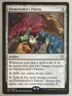 MTG / Elementalist's Palette / C21 / #76 / Regular / Rare / NM - Image 1