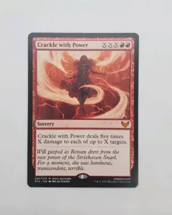 Crackle with Power - 2021 MTG Strixhaven: School of Mages #95/275 Mythic - Image 1