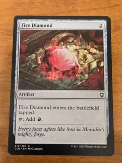 MTG Commander Legends D&D - Fire Diamond - CLB 313 - Regular - Image 1