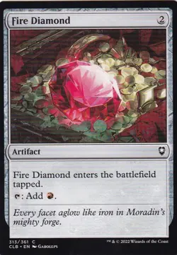 MTG Commander Legends D&D - Fire Diamond - CLB 313 - Regular - Image 2