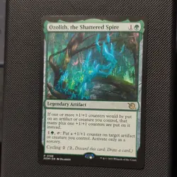 Magic: The Gathering Ozolith, the Shattered Spire MOM 198 Green Legendary Artif… - Image 1