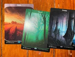 MTG Unstable Full Art Lands x5- FULL SET!! (One of Each) NM - Image 2