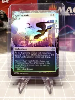FOIL MTG Griffin Aerie (5/103) Wilds of Eldraine Enchanting Tales NM FOIL - Image 1