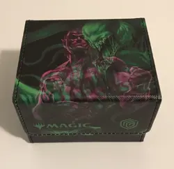 Ultimate Guard 100+ SideWinder XenoSkin Deck Case Box Magic MTG Duskmourn Tyvar - Image 1