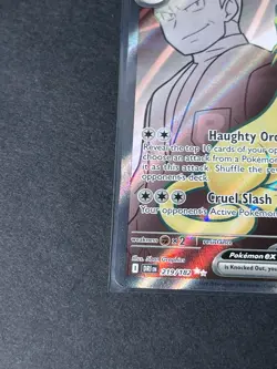 Pokemon TCG Team Rockets Persian EX Full Art 219/182 Destined Rivals Ultra Rare - Image 4