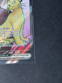 Pokemon TCG Team Rockets Persian EX Full Art 219/182 Destined Rivals Ultra Rare - Image 5